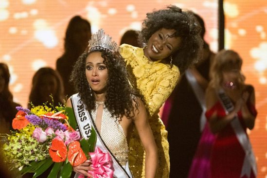 Miss USA 2017 Crowning Moment Face
